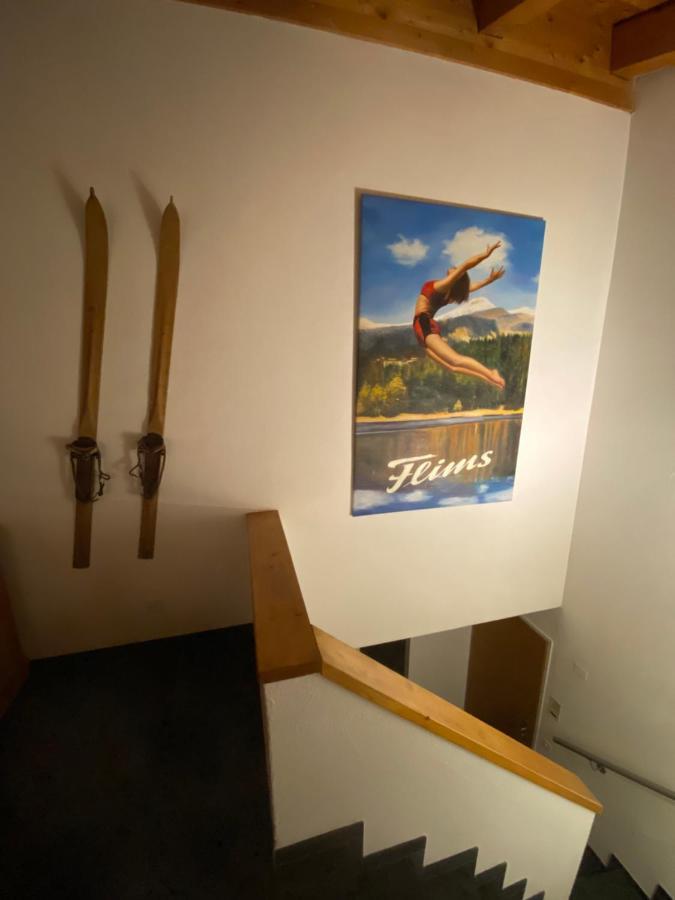 Crap Da Flem - 3.5 Zimmer Ferienwohnung Am Sonnenhang Von Флимс Экстерьер фото